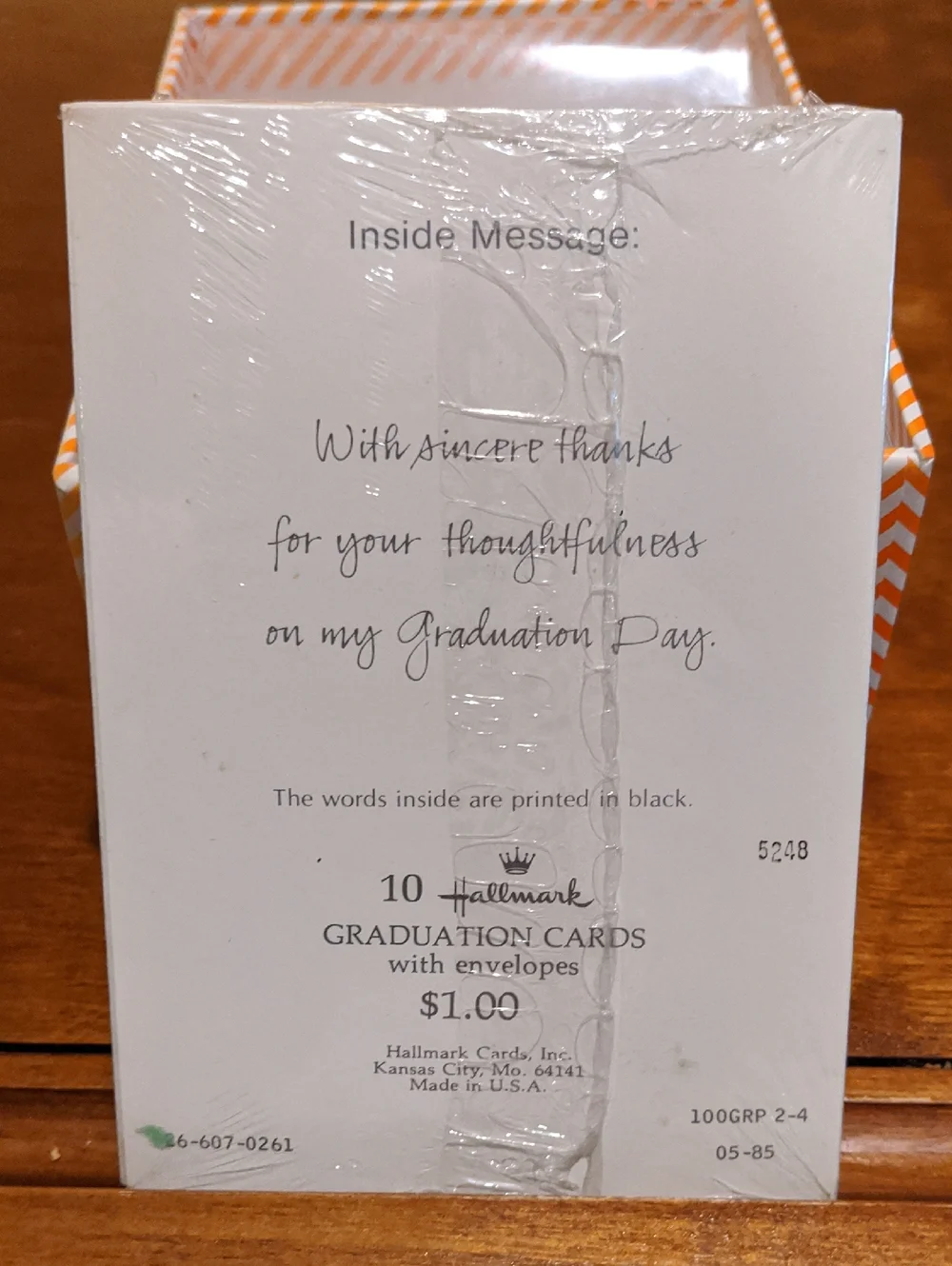 Vtg Graduation Thank You Notecards Pack Hallmark Pen And Ink Design Schoolhouse